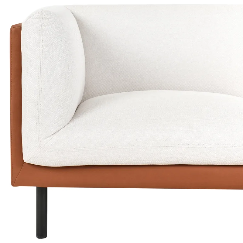3-seters sofa Vorgod Stoff - Off-White - Møbler - Sofaer - Sofa 3 seter