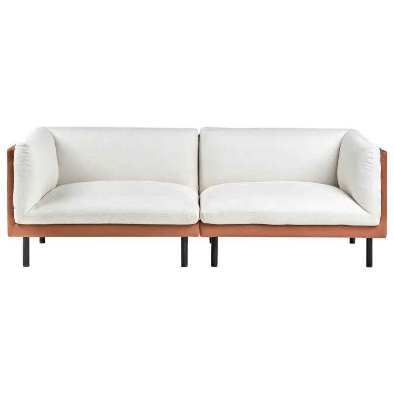 3-seters sofa Vorgod Stoff, Off-White