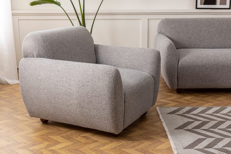 Whitecliffs Sofa 3-seters - Grå - Møbler - Sofaer - Sofa 3 seter