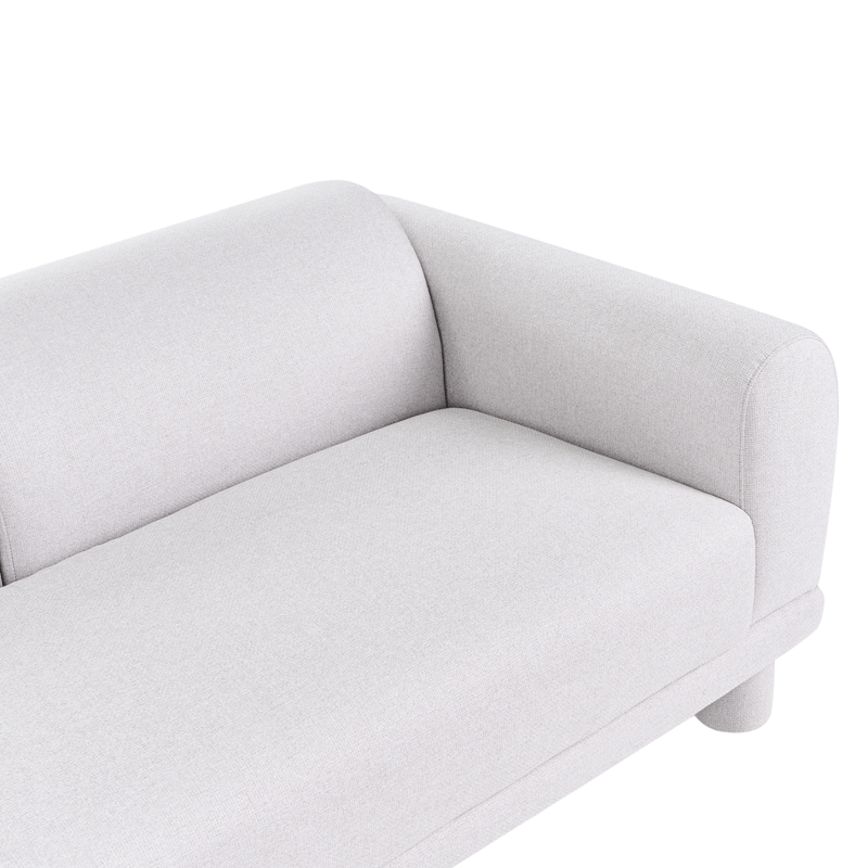 3-seters sofa Pori - Lysegrå - Møbler - Sofaer - Sofa 3 seter