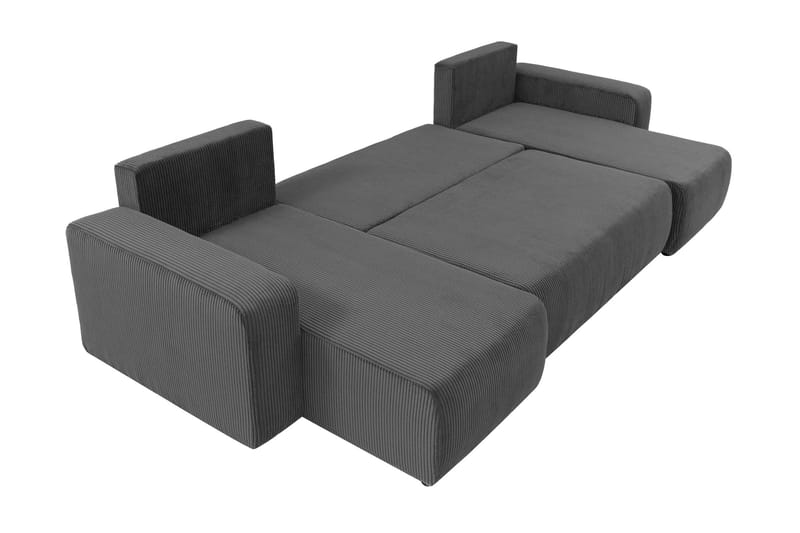 Barile Sofa Dobbeldivan 4-seter - Blå - Møbler - Sofaer - U-sofa