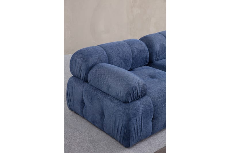 Belgin Sofa 2-seter - Blå - Møbler - Sofaer - Modulsofaer - Komplett modulsofa