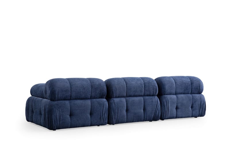 Belgin Sofa 3-seter - Blå - Møbler - Sofaer - Modulsofaer - Komplett modulsofa