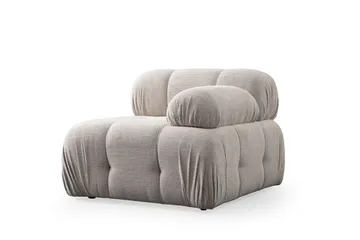 Belgin Sofa 3-seter - Krem - Møbler - Sofaer - Modulsofaer - Komplett modulsofa
