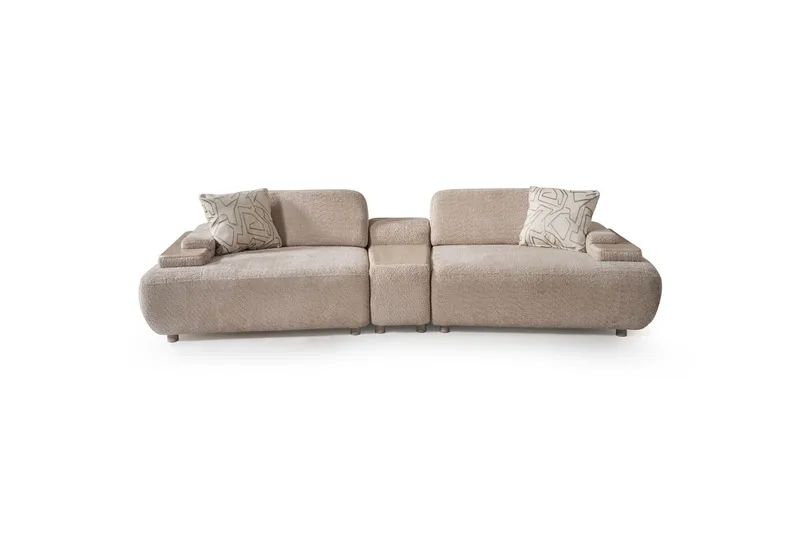 Bonavista 4-seters sofa Bouclé, Beige