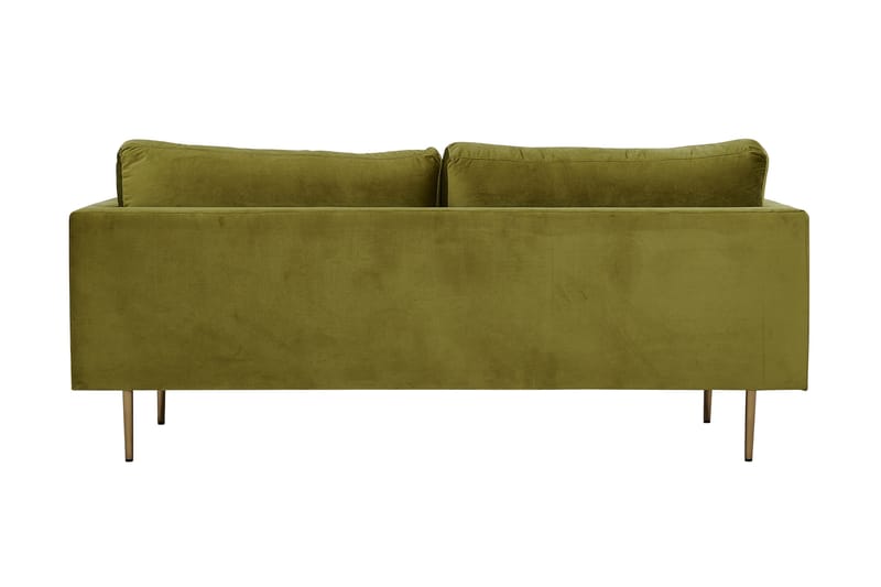 Boom Fløyelssofa 3-seter - Grønn - Møbler - Sofaer - Fløyel sofaer