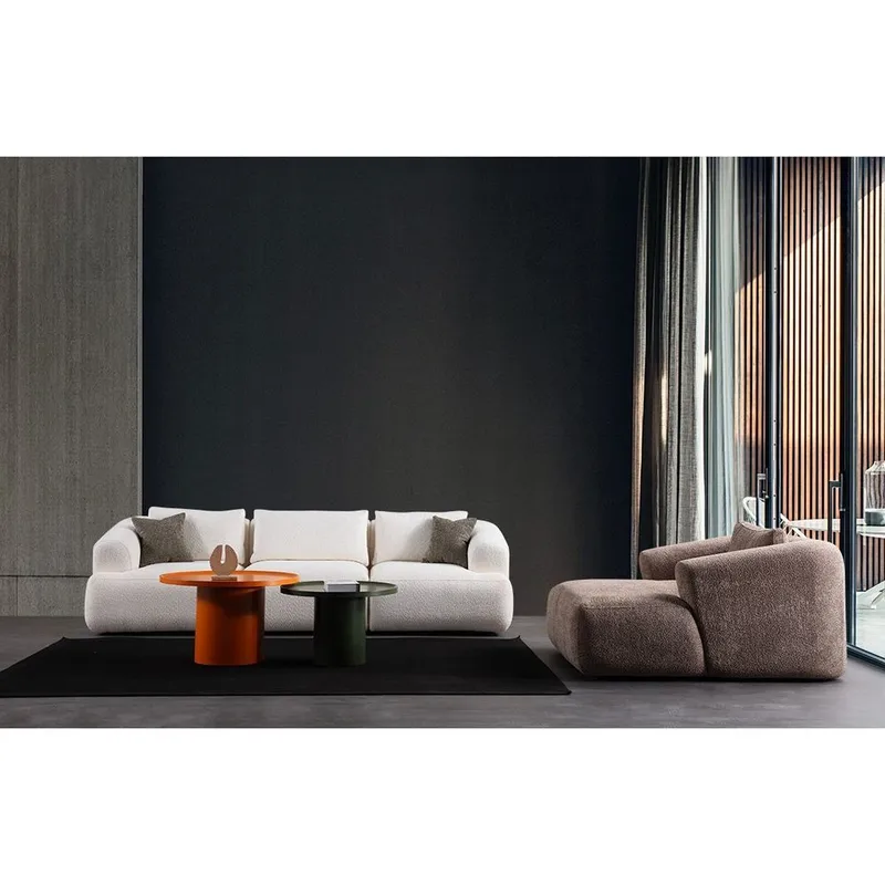 Dashwood 3-seters sofa - Hvit - Møbler - Sofaer - Sofa 3 seter