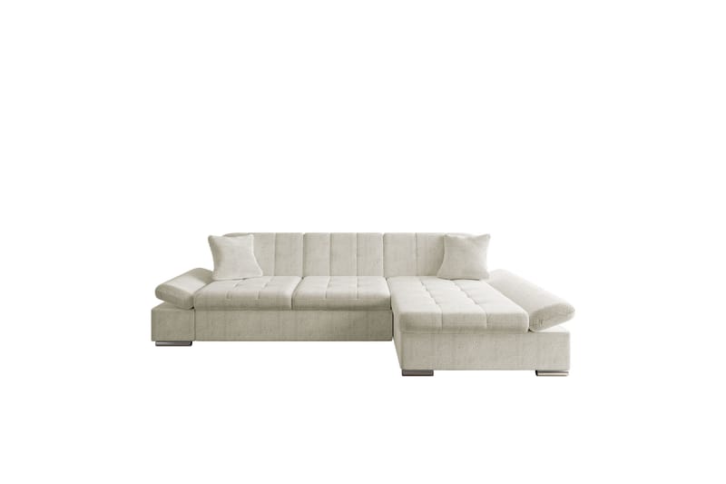Djerra Sofa med Divan 3-seter, Beige