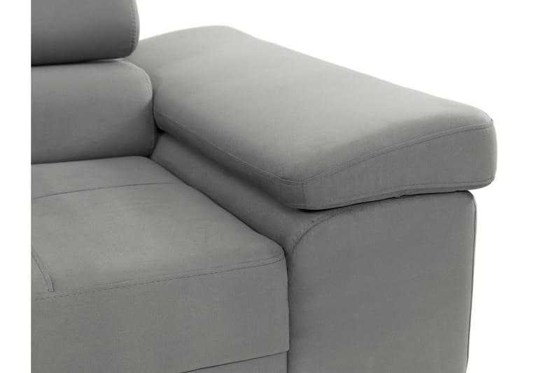Gabina Sofa 3-seter - Svart/Grå - Møbler - Sofaer - Skinnsofaer