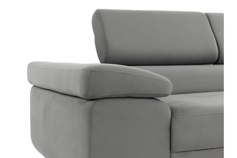 Gabina Sofa 3-seter - Svart/Grå - Møbler - Sofaer - Skinnsofaer