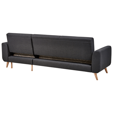 Hjørnesofa Ollsta venstrevendt - Svart - Møbler - Sofaer - Sovesofaer