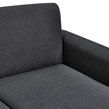 Hjørnesofa Ollsta venstrevendt - Svart - Møbler - Sofaer - Sovesofaer