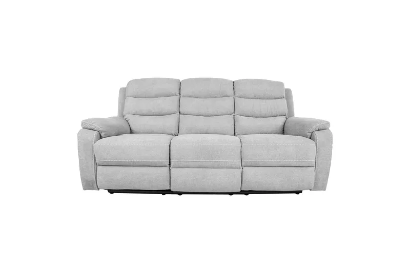 Mimi Reclinersofa 3-seter Lysegrå