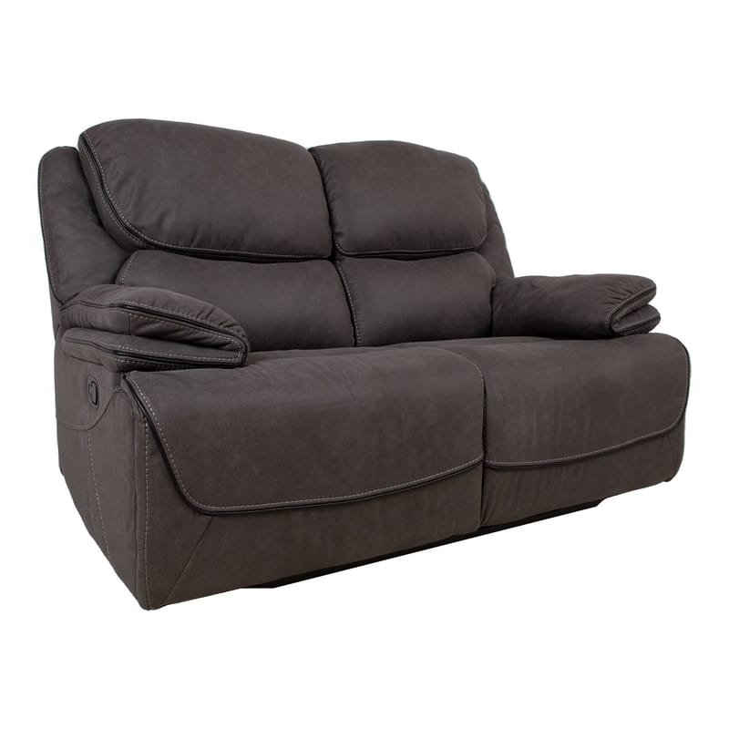 Reclinersofa Sälmar 2-seter med manuell mekanisme, grå