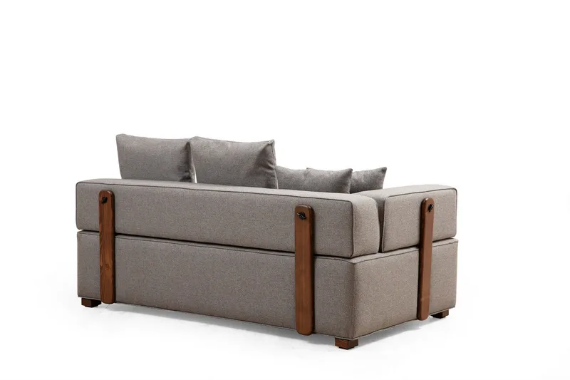 Lasalle Divansofa 3-seters - Grå - Møbler - Sofaer - Sofa 3 seter