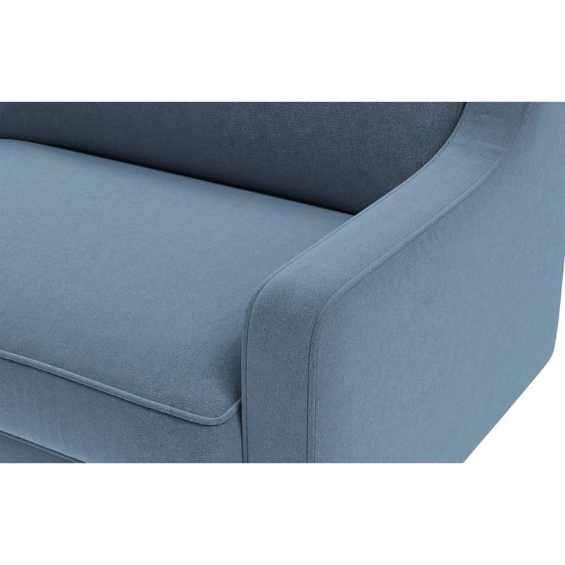 Lorvas 2-seters sofa - Mørkeblå - Møbler - Sofaer - Fløyel sofaer