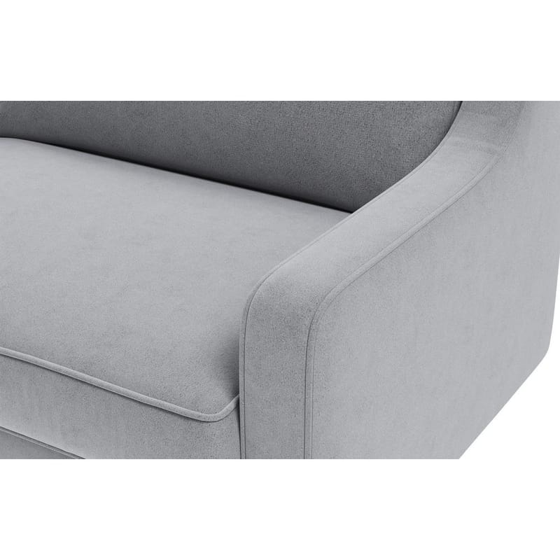 Lorvas 3-seters sofa - Grå - Møbler - Sofaer - Fløyel sofaer