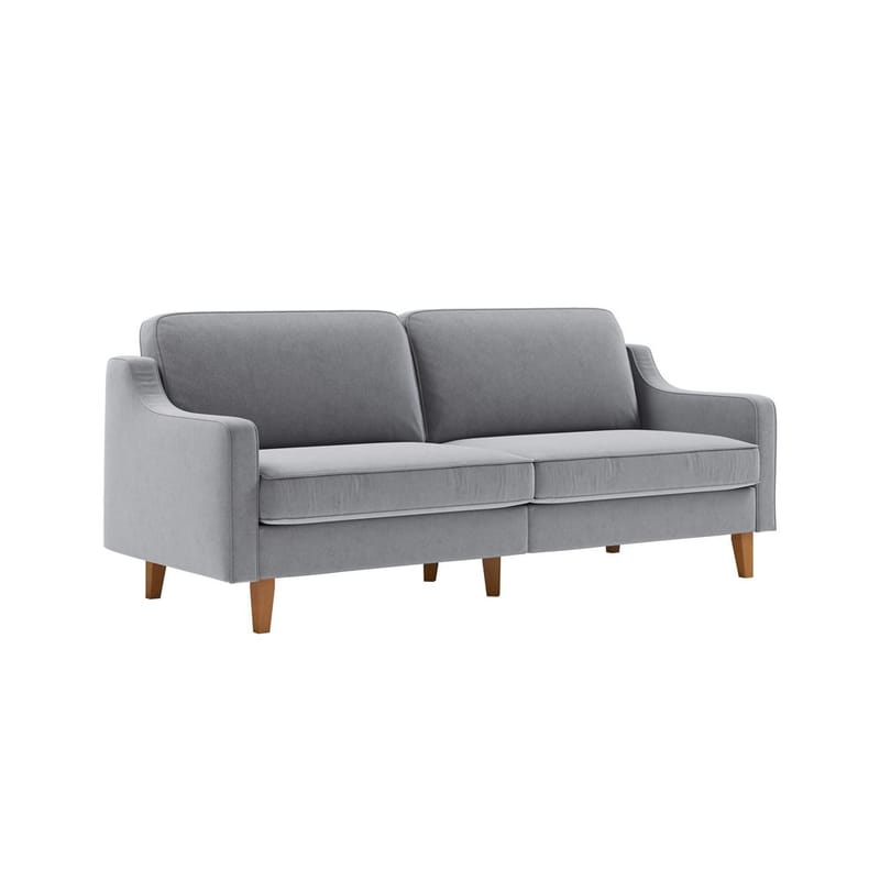 Lorvas 3-seters sofa - Grå - Møbler - Sofaer - Fløyel sofaer