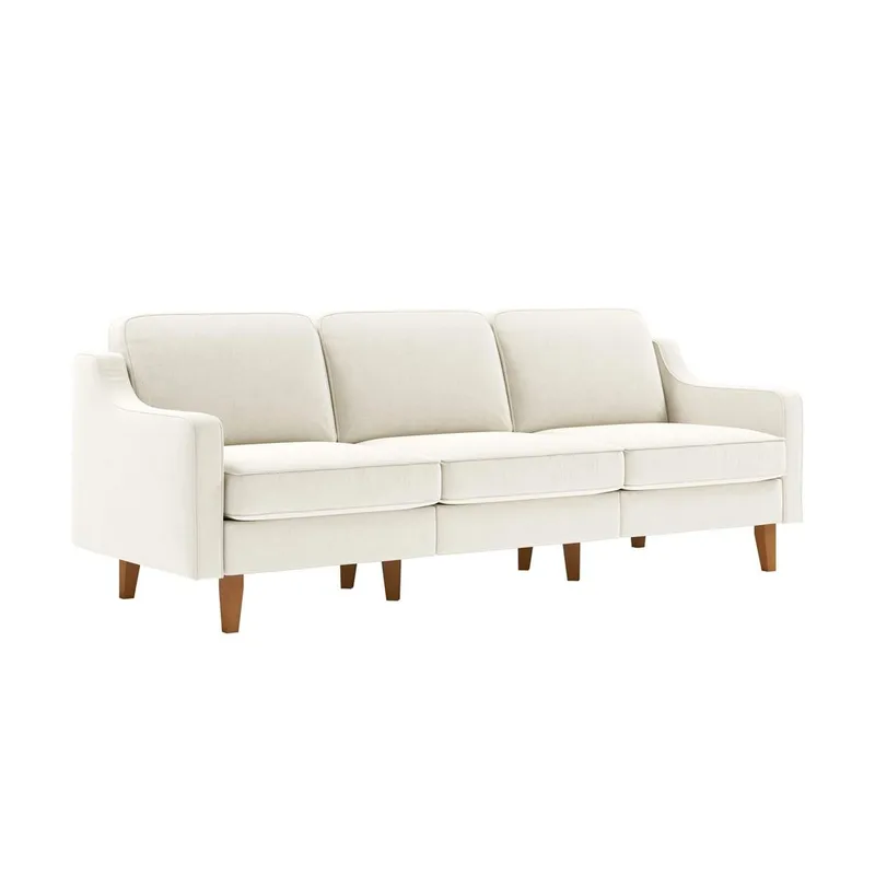 Lorvas 3-seters sofa, Kremhvit