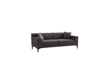 Malpani Sofa 3-sits - Antrasitt - Møbler - Sofaer - Sofa 3 seter