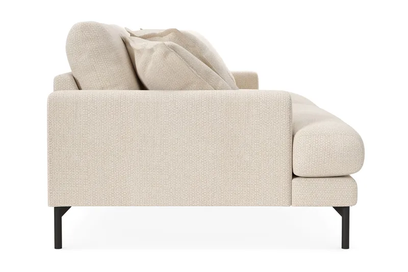 Menard Premium 4-seters dyp sofa i chenille - Lysbeige - Møbler - Sofaer - 4 seter sofa