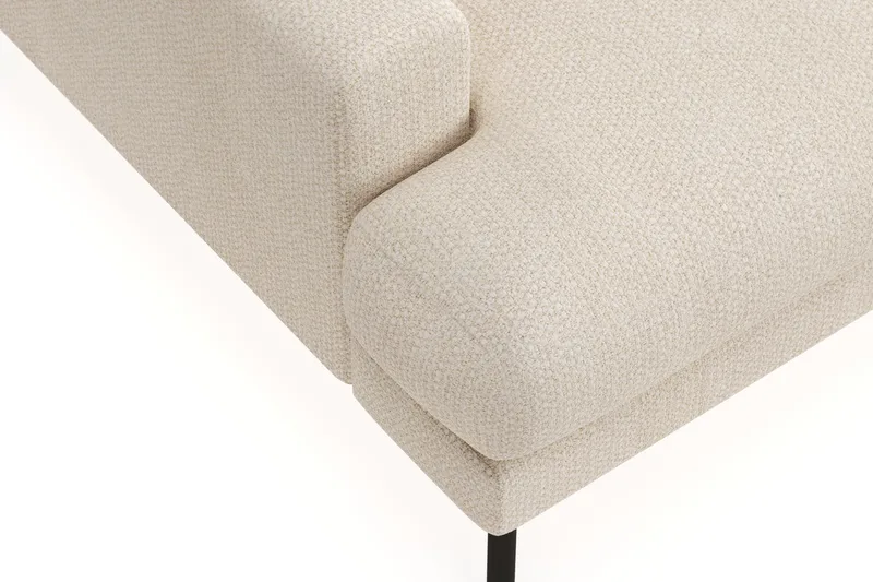 Menard Premium 4-seters dyp sofa i chenille - Lysbeige - Møbler - Sofaer - 4 seter sofa