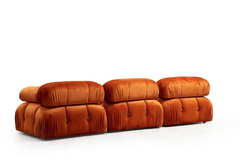 Belgin Høyremodul 95 cm - Oransje - Møbler - Sofaer - Modulsofaer - Øvrige moduler for modulsofa