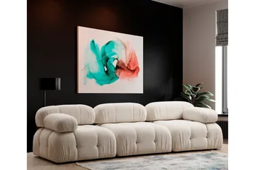 Belgin Venstremodul 95 cm - Krem - Møbler - Sofaer - Modulsofaer - Øvrige moduler for modulsofa