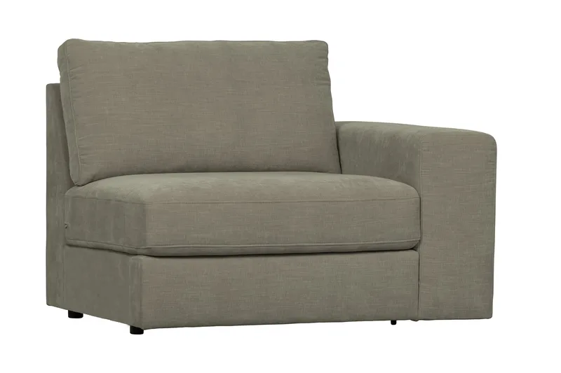 Kielstra Høyremodul - Varmgrå - Møbler - Sofaer - Modulsofaer - Øvrige moduler for modulsofa