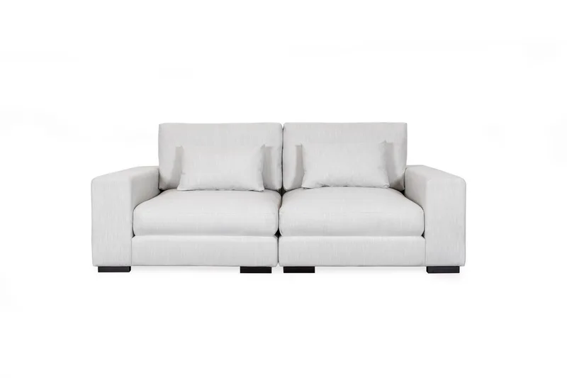 Dubai 2-seters sofa ekstra dyp - Beige - Møbler - Sofaer - Modulsofaer - Komplett modulsofa