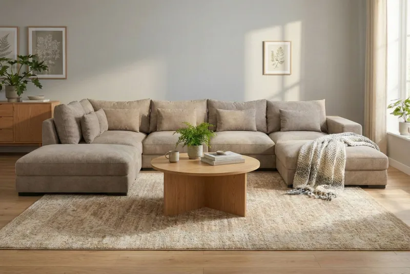 Dubai armlene høyre i stoff - Brun - Møbler - Sofaer - Modulsofaer - Øvrige moduler for modulsofa