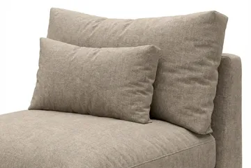 Dubai midtmodul i stoff ekstra dyp - Brun - Møbler - Sofaer - Modulsofaer - Midtmodul