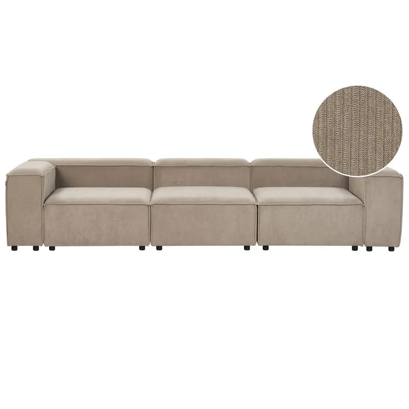 Komplett modulsoffa Taupe