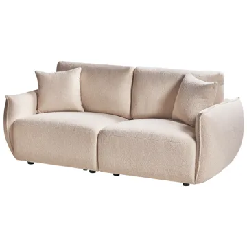 Modulsofa 2-seter Mesnali - Beige - Møbler - Sofaer - Modulsofaer - Komplett modulsofa