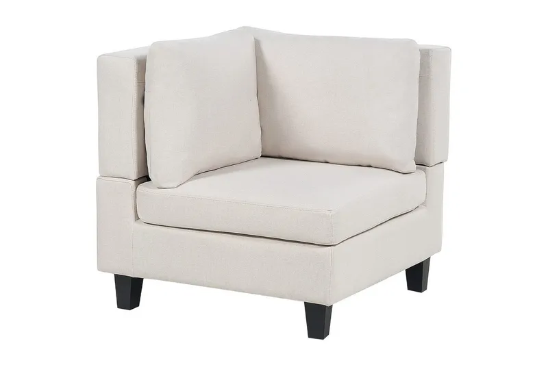 Modulsoffa Beige, Black - Møbler - Sofaer - Modulsofaer - Komplett modulsofa