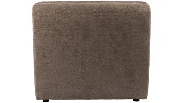 Valdoro midtmodul i stoff 87 cm - Mink - Møbler - Sofaer - Modulsofaer - Midtmodul