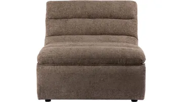 Valdoro midtmodul i stoff 87 cm - Mink - Møbler - Sofaer - Modulsofaer - Midtmodul