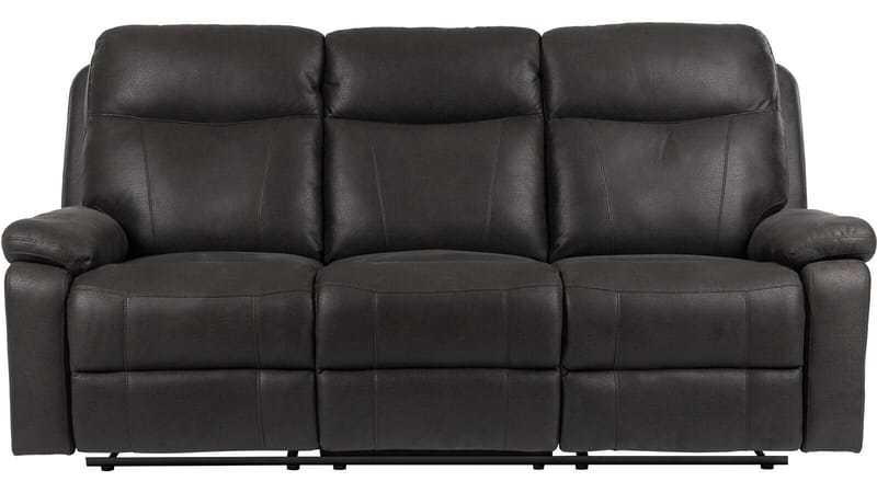 Norvian reclinersofa 3-seter elektrisk - Svart - Møbler - Sofaer - Sofa 3 seter