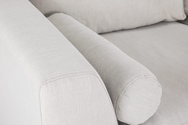 Ocean Lyx 5-seters Vendbar L-formet Hjørnesofa i Stoff - Lys grå - Møbler - Sofaer - Hjørnesofa