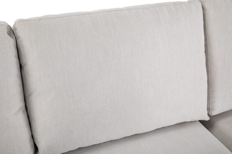 Ocean Lyx 5-seters Vendbar L-formet Hjørnesofa i Stoff - Lys grå - Møbler - Sofaer - Hjørnesofa