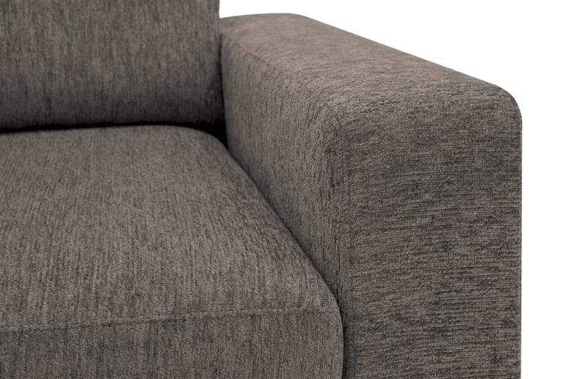 Scandi dyp 3-seters sofa i chenille - Grå - Møbler - Sofaer - Fløyel sofaer