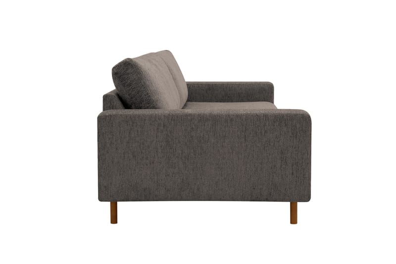 Scandi Dyp 4-seters sofa i chenille - Grå - Møbler - Sofaer - Fløyel sofaer