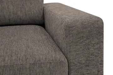 Scandi Dyp 4-seters sofa i chenille - Grå - Møbler - Sofaer - Fløyel sofaer