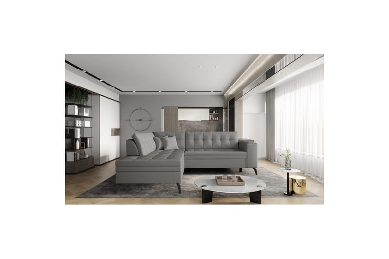 Seksjon Eltap Lanvin 260x210x93 cm - Softis 29, Venstre - Møbler - Sofaer - Sovesofaer