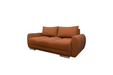Simerly Sofa 3-seter - Oransje - Møbler - Sofaer - Sofa 3 seter