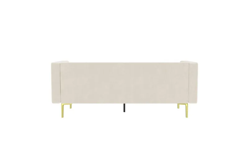 Sofa 2-seter Marseille Elfenben - Elfenben - Møbler - Sofaer - Fløyel sofaer