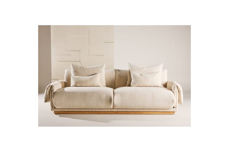 Sofa 3-seter Mollösund 237x95x82 cm - Møbler - Sofaer - Sofa 3 seter