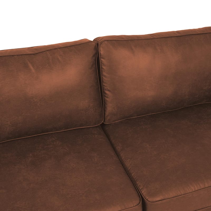 Sofa HOME4YOU Sofia 2-seter Brun - brun - Møbler - Sofaer - 2 seter sofa