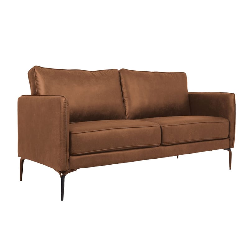 Sofa HOME4YOU Sofia 2-seter Brun, brun
