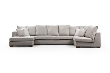 Castelloli Divansofa - Beige - Møbler - Sofaer - Hjørnesofa - Hjørnesofa med divan